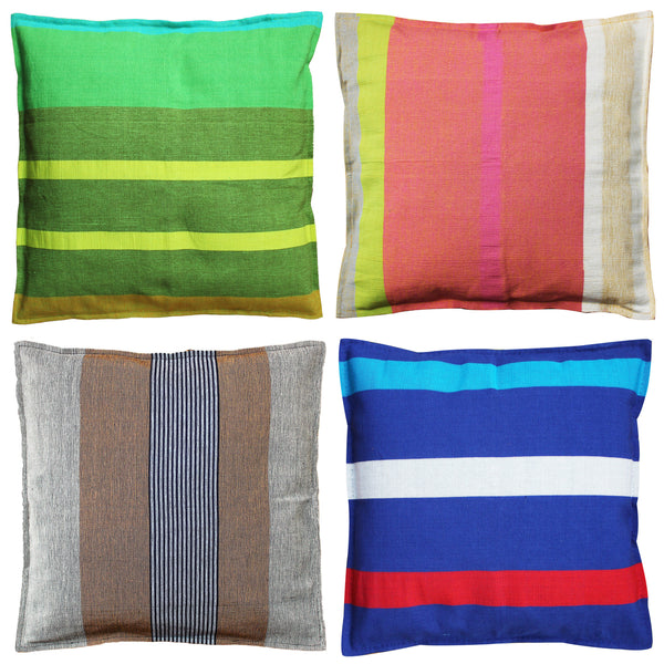 Barefoot handloom cushion covers - 9 designs