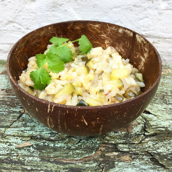 Coconut shell bowls - smooth; 3 sizes