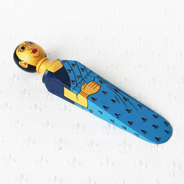 Character doorstops - hand-painted wood; 9 designs