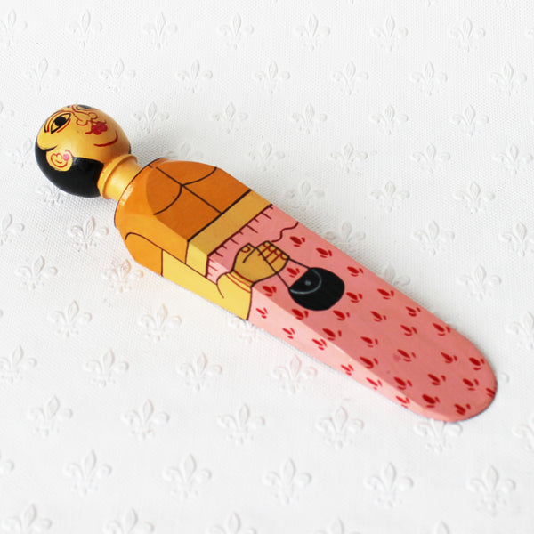 Character doorstops - hand-painted wood; 9 designs