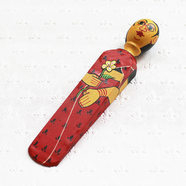 Character doorstops - hand-painted wood; 9 designs