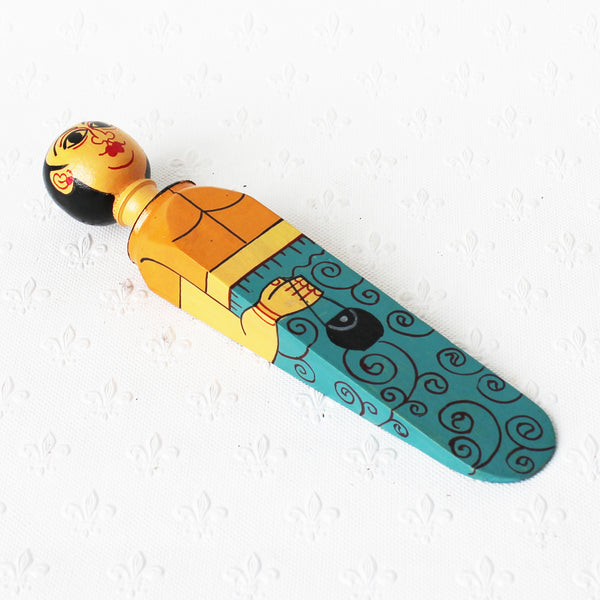 Character doorstops - hand-painted wood; 9 designs