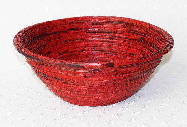 Newspaper bowl - Round, Large; 9 colours