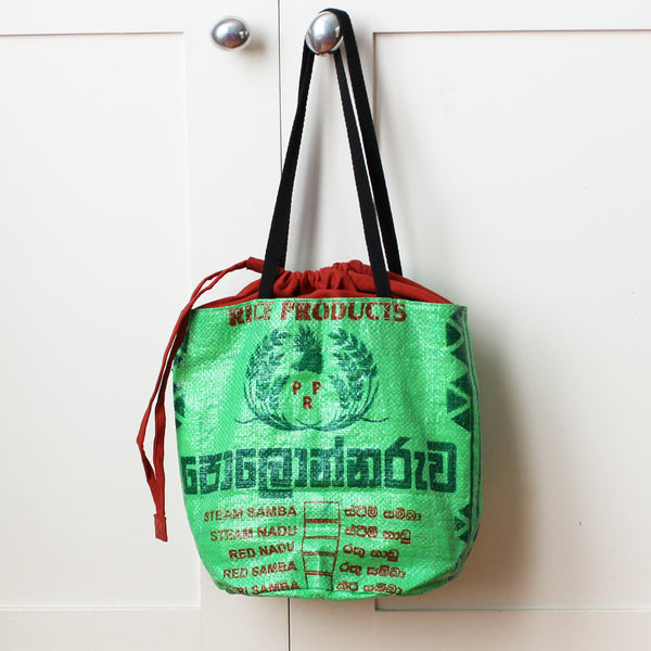 Rice sack drawstring bag - 9 colours