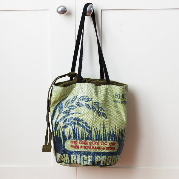 Rice sack drawstring bag - 9 colours