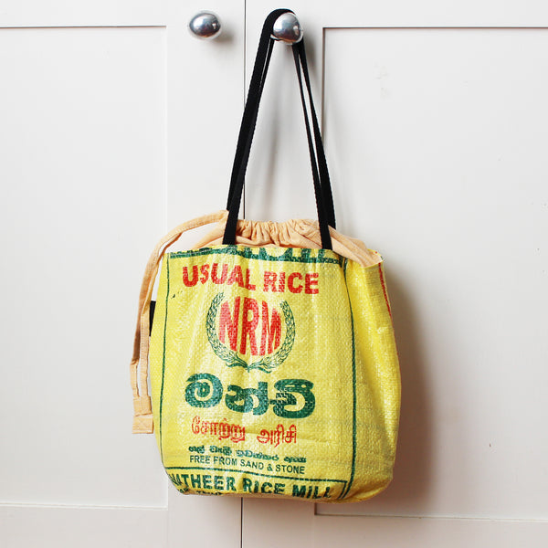 Rice sack drawstring bag - 9 colours