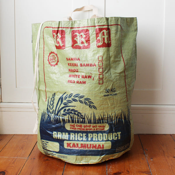 Rice sack laundry bag - 8 variations