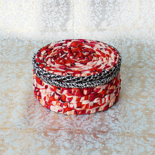 Sari trinket baskets - 8 colours