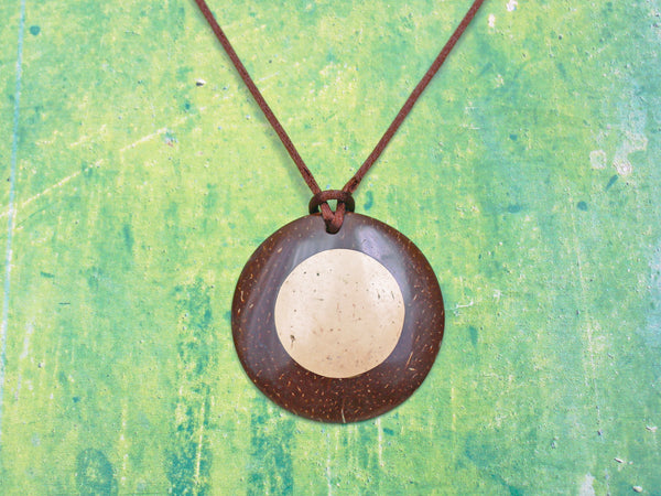 Coconut shell pendants - 9 designs
