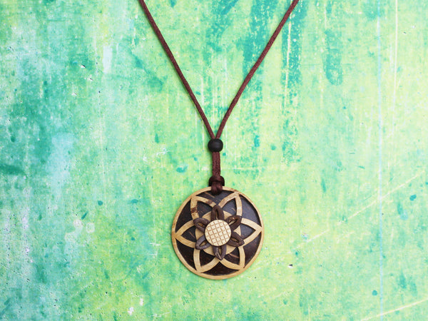 Coconut shell pendants - 9 designs