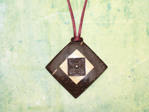 Coconut shell pendants - 9 designs