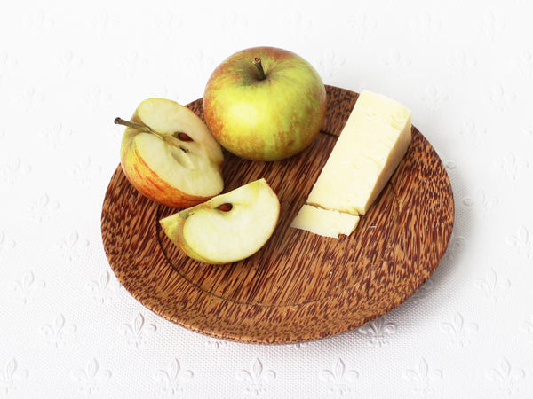 Coconut wood side plate