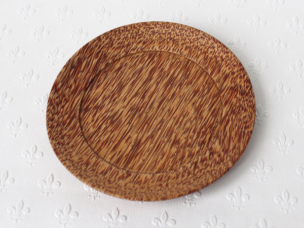 Coconut wood side plate