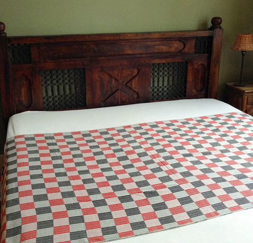 Bed runner, throw or wall hanging - handwoven