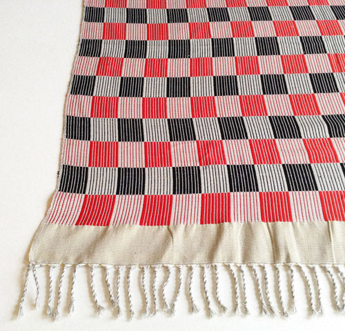 Bed runner, throw or wall hanging - handwoven