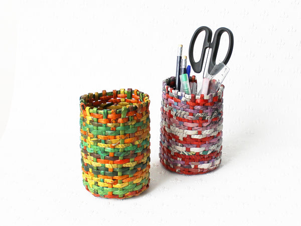 Newspaper desk tidy - 3 colours