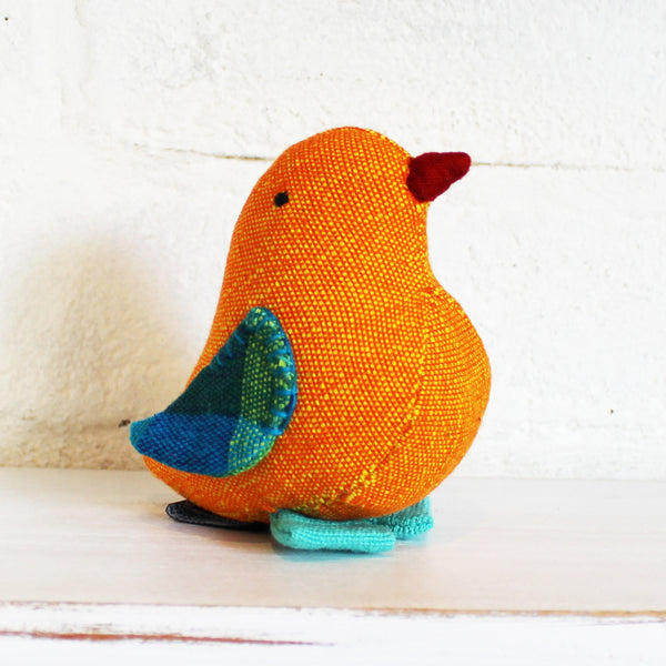Easter chick fabric ornaments