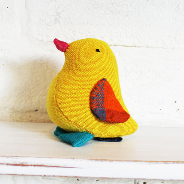 Easter chick fabric ornaments
