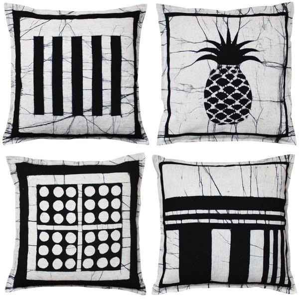 Barefoot batik cushion covers - 6 designs