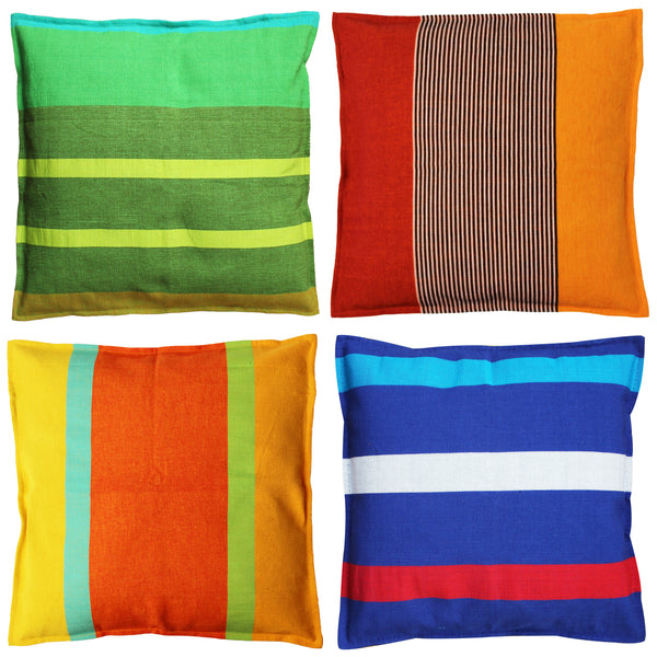 Barefoot handloom cushion covers - 9 designs