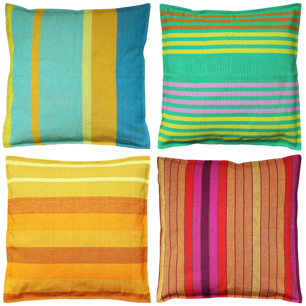 Barefoot handloom cushion covers - 9 designs