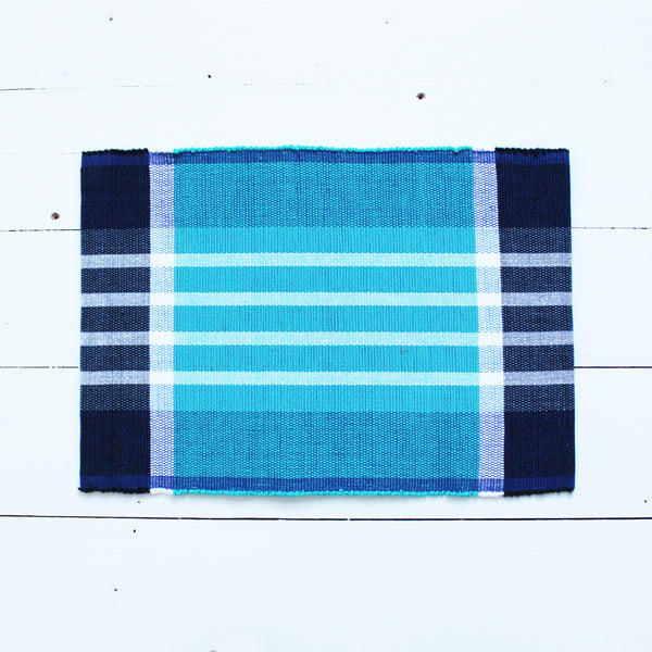 Barefoot handloom table placemats - 2 colours