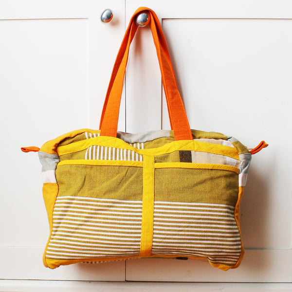 Barefoot handwoven weekend bag, standard - 5 colours