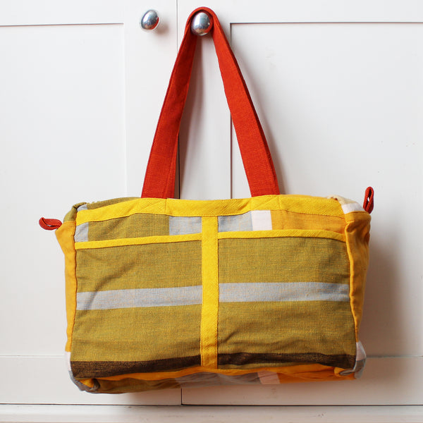 Barefoot handwoven weekend bag, standard - 5 colours