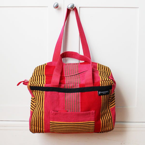 Barefoot handwoven weekend bag, standard - 5 colours