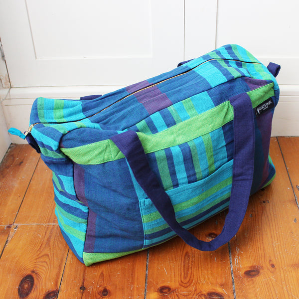 Barefoot handwoven weekend bag, Large - 4 colours