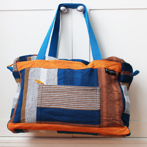 Barefoot handwoven weekend bag, Large - 4 colours
