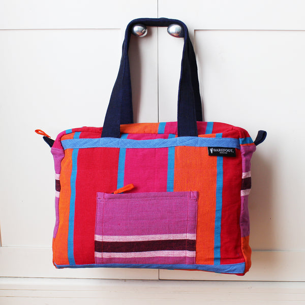 Barefoot handwoven weekend bag, Regular - 4 colours