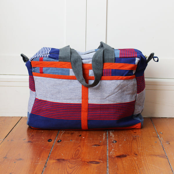 Barefoot handwoven weekend bag, Regular - 4 colours