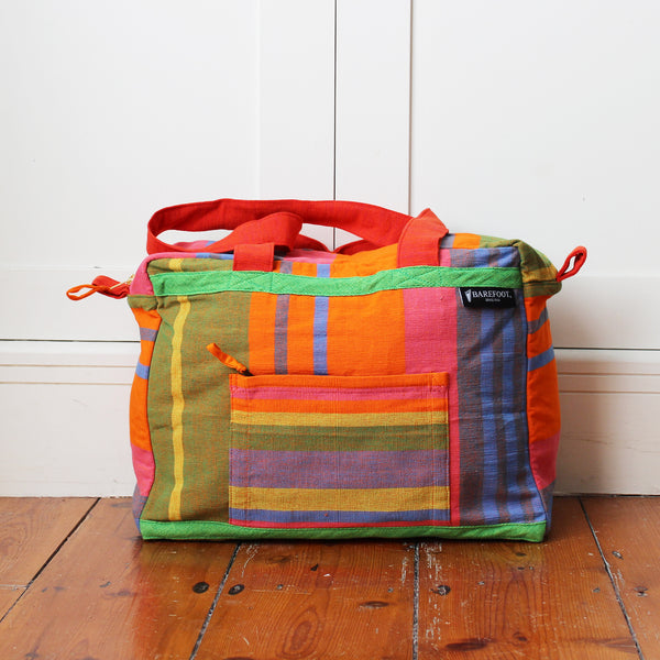 Barefoot handwoven weekend bag, Regular - 4 colours