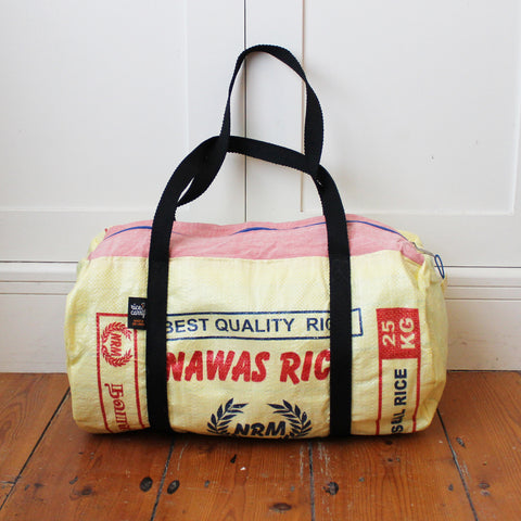 Rice sack barrel bag - 6 colours