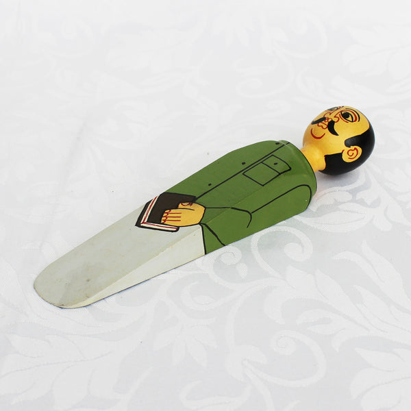 Character doorstops - hand-painted wood; 10 designs