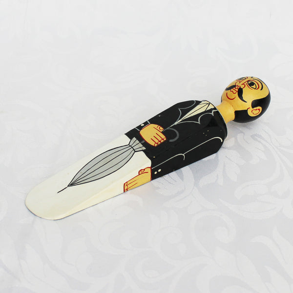 Character doorstops - hand-painted wood; 10 designs