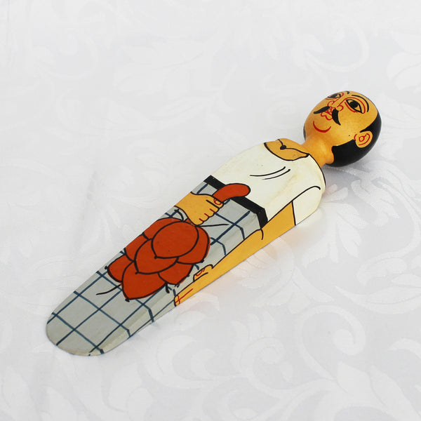 Character doorstops - hand-painted wood; 10 designs