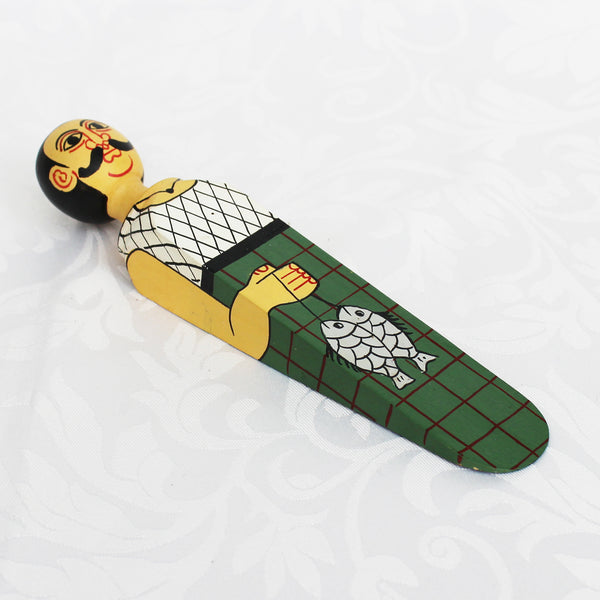 Character doorstops - hand-painted wood; 10 designs