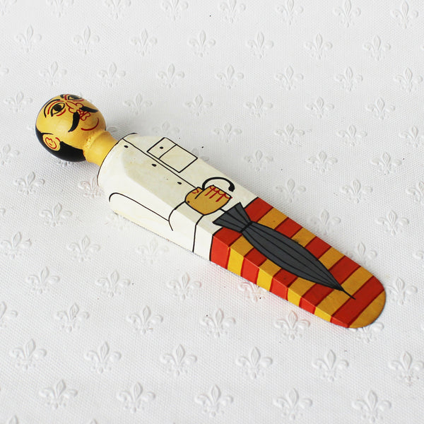 Character doorstops - hand-painted wood; 9 designs