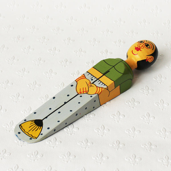 Character doorstops - hand-painted wood; 8 designs