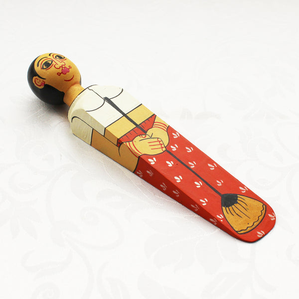 Character doorstops - hand-painted wood; 10 designs