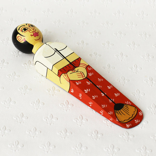 Character doorstops - hand-painted wood; 8 designs