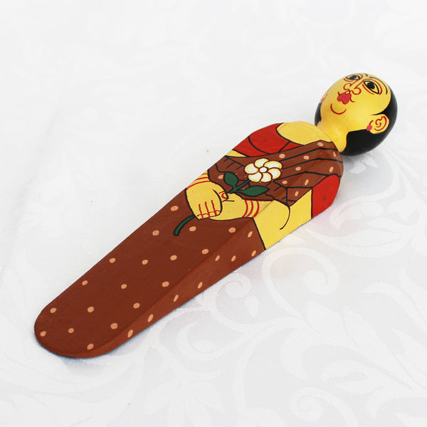 Character doorstops - hand-painted wood; 10 designs