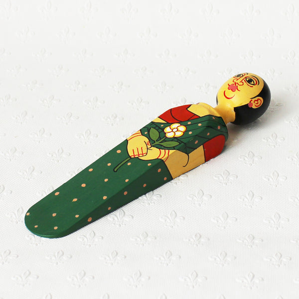 Character doorstops - hand-painted wood; 10 designs