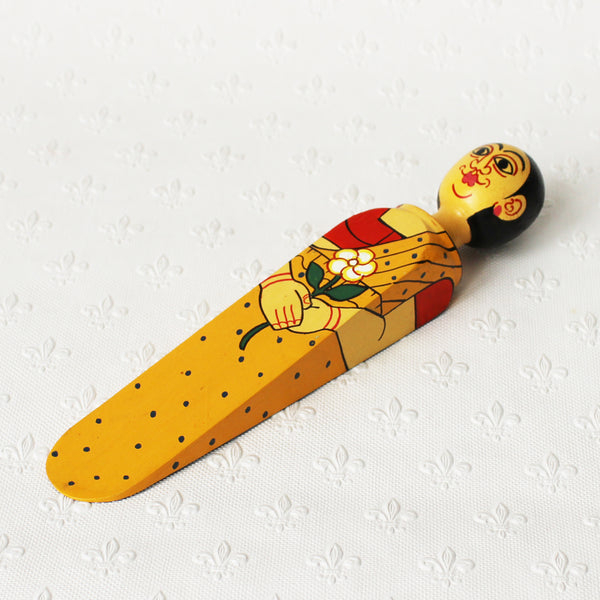 Character doorstops - hand-painted wood; 8 designs