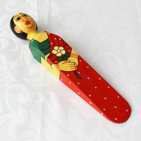 Character doorstops - hand-painted wood; 8 designs
