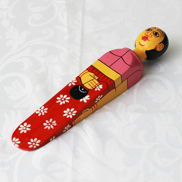 Character doorstops - hand-painted wood; 8 designs