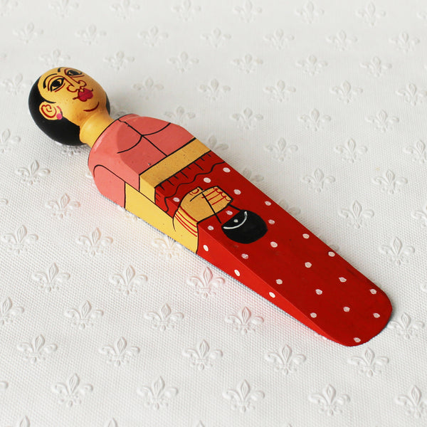 Character doorstops - hand-painted wood; 8 designs