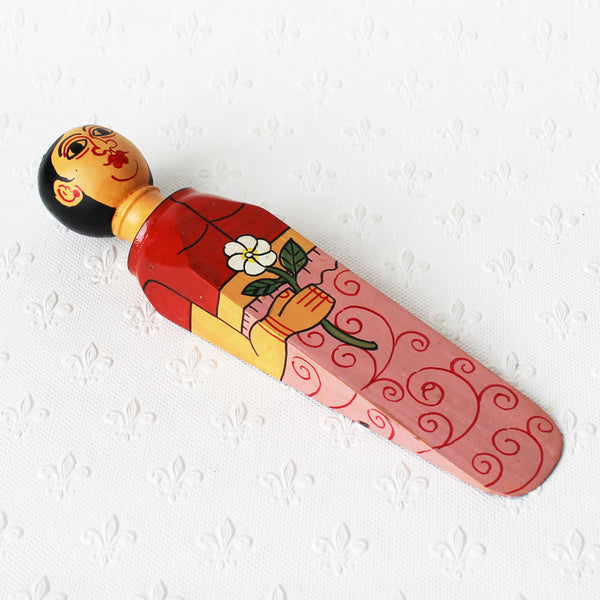 Character doorstops - hand-painted wood; 8 designs